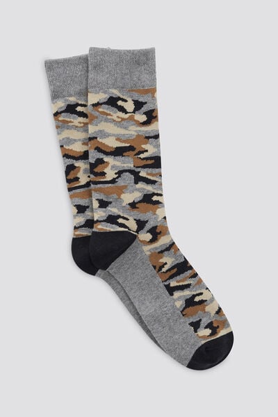 Chaussettes camouflage Multicolore