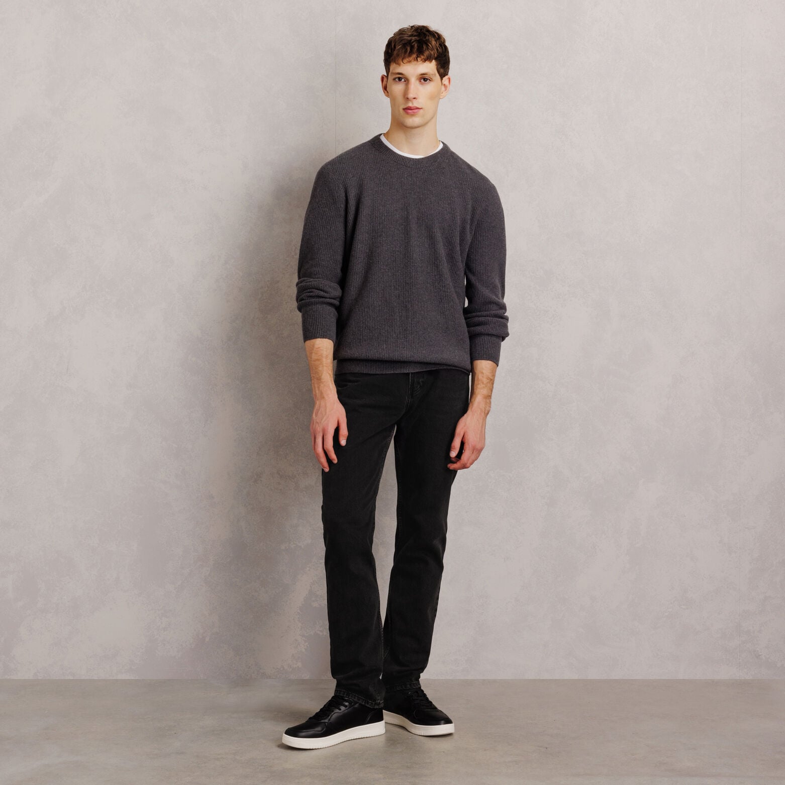 Jean straight 4 longueurs 100% coton