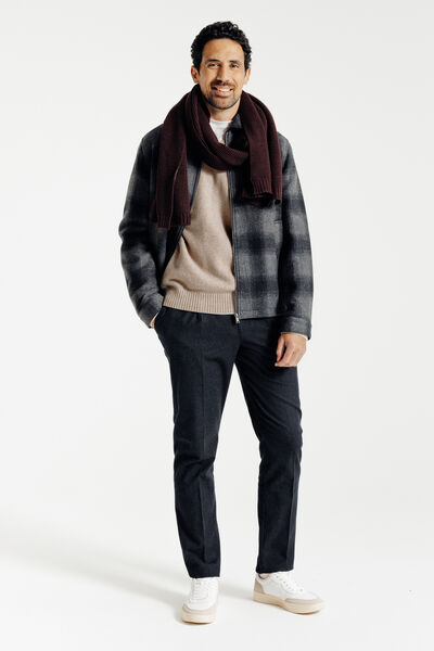 Pull col v lambswool