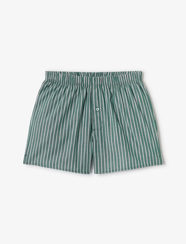 Cale&ccedil;on ray&eacute; en coton