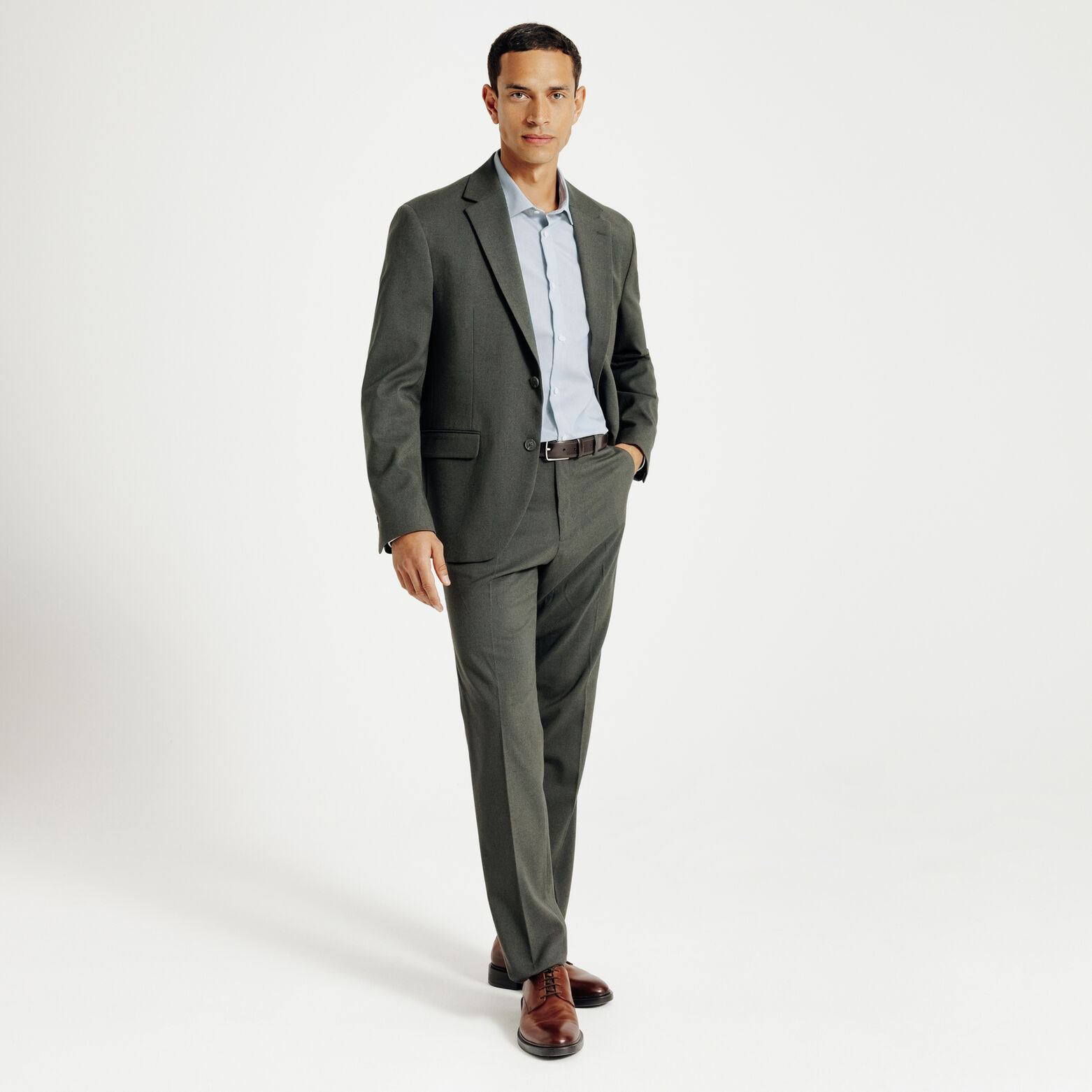 Chemise sans repassage ray&eacute;e slim