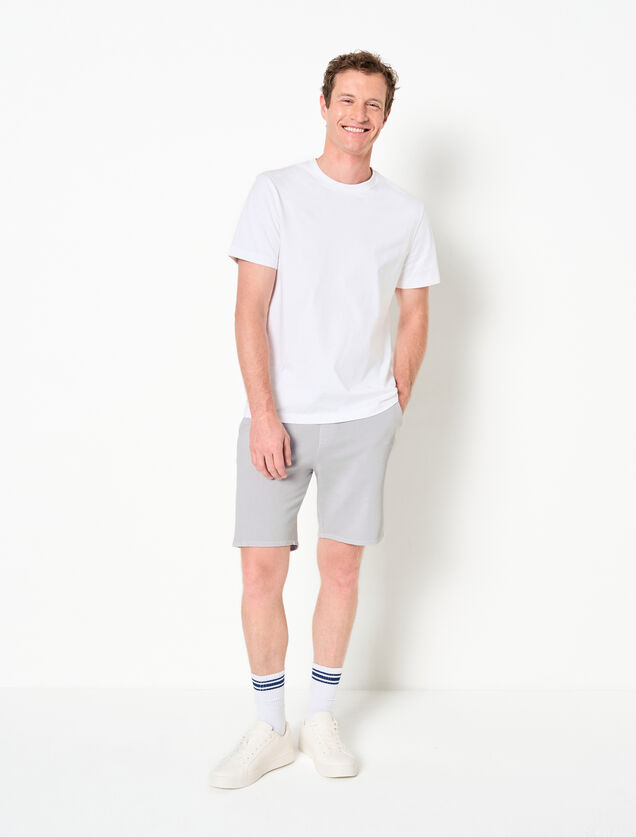 Short en molleton uni