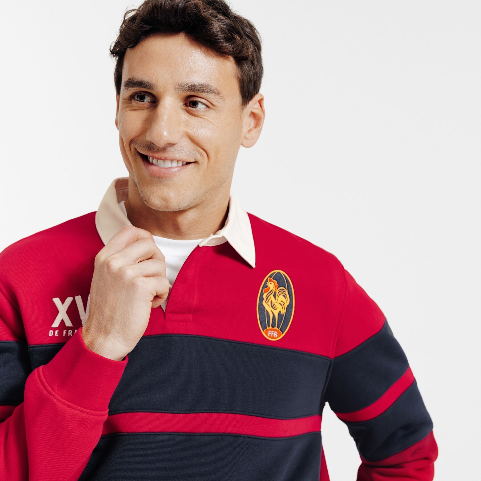 Polo manches longues licence France Rugby