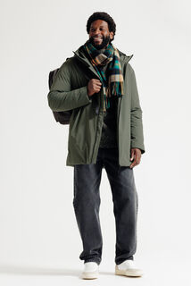 Parka longue &agrave; capuche