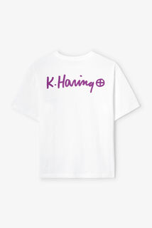 Tee shirt imprim&eacute; licence Keith Haring