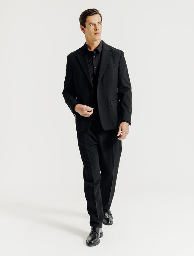 Chemise regular unie coton