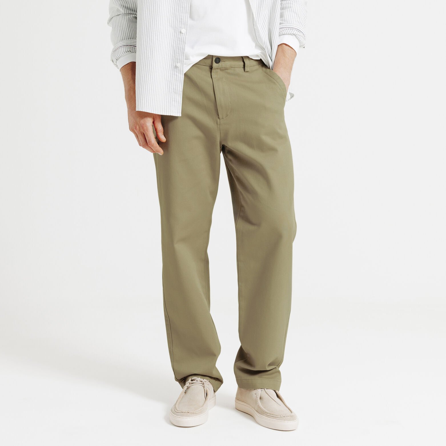 Loose fit chinobroek