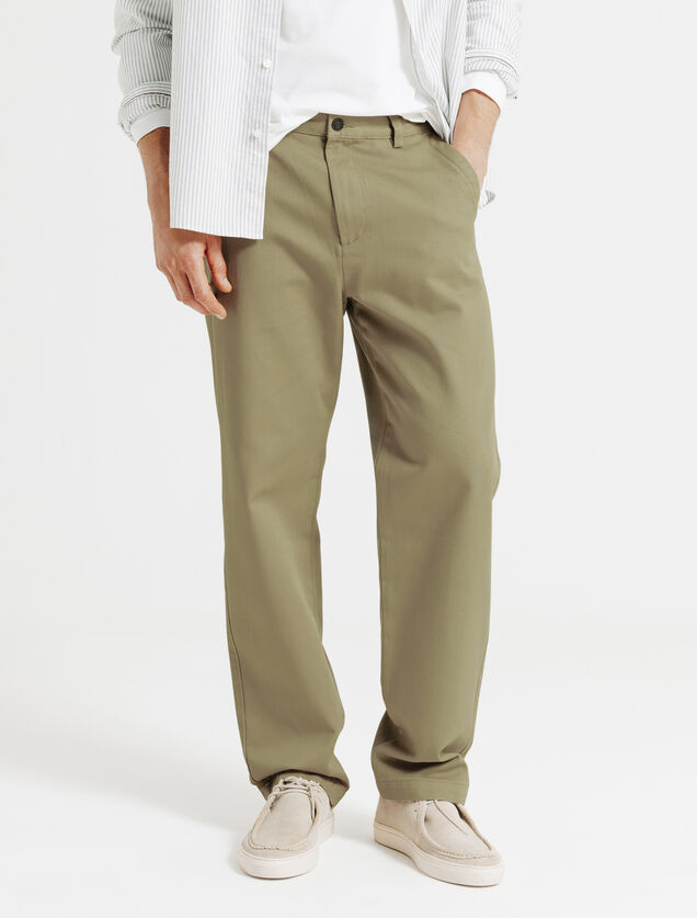Pantalon chino loose