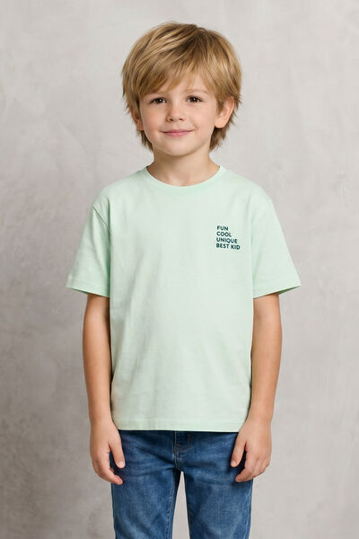 Tee shirt enfant  f&ecirc;te des p&egrave;res imprim&eacute; poitrine