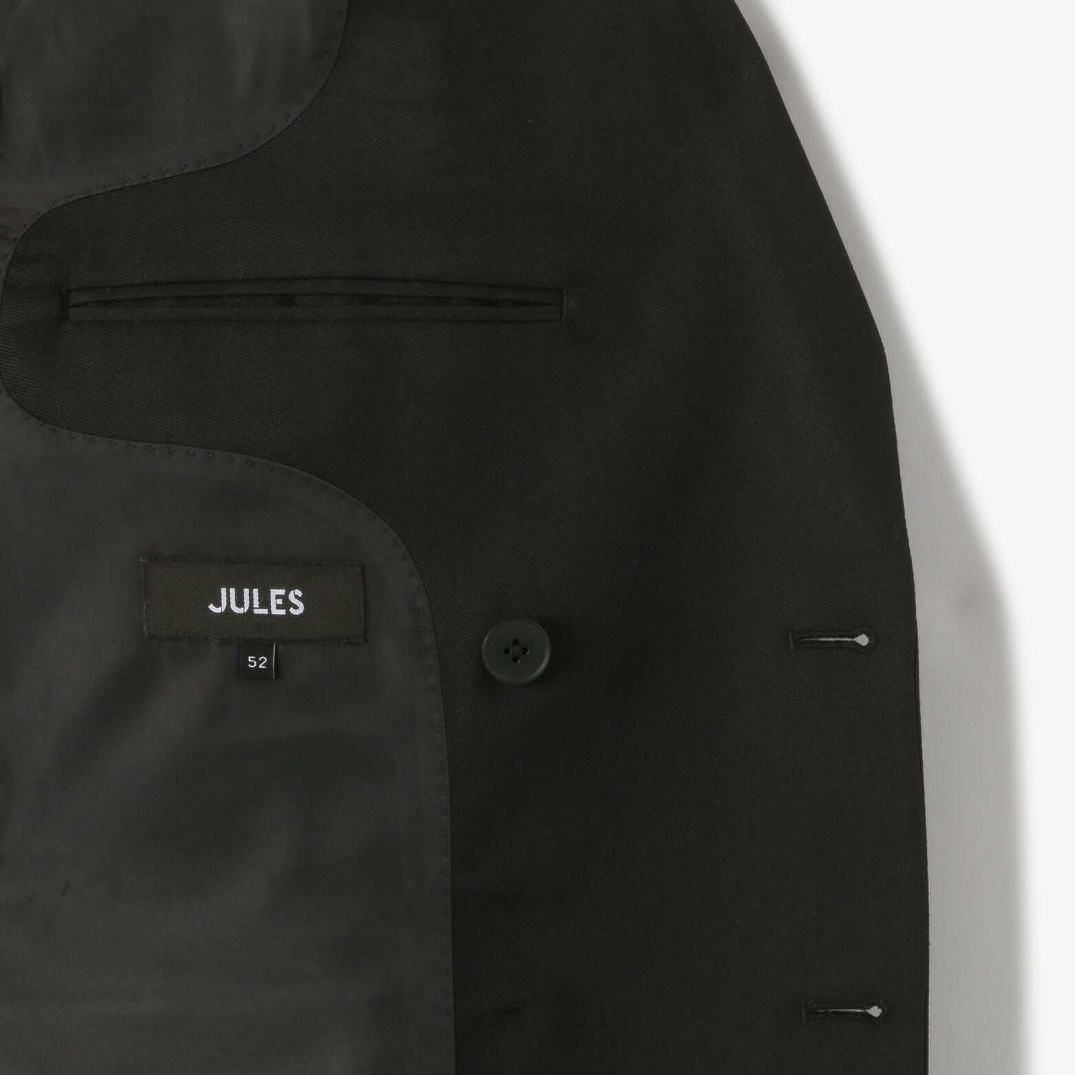 Veste de costume crois&eacute;e confort