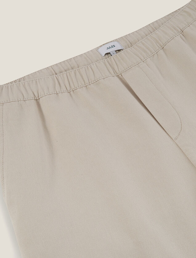 Pantalon jogger contenant du lin