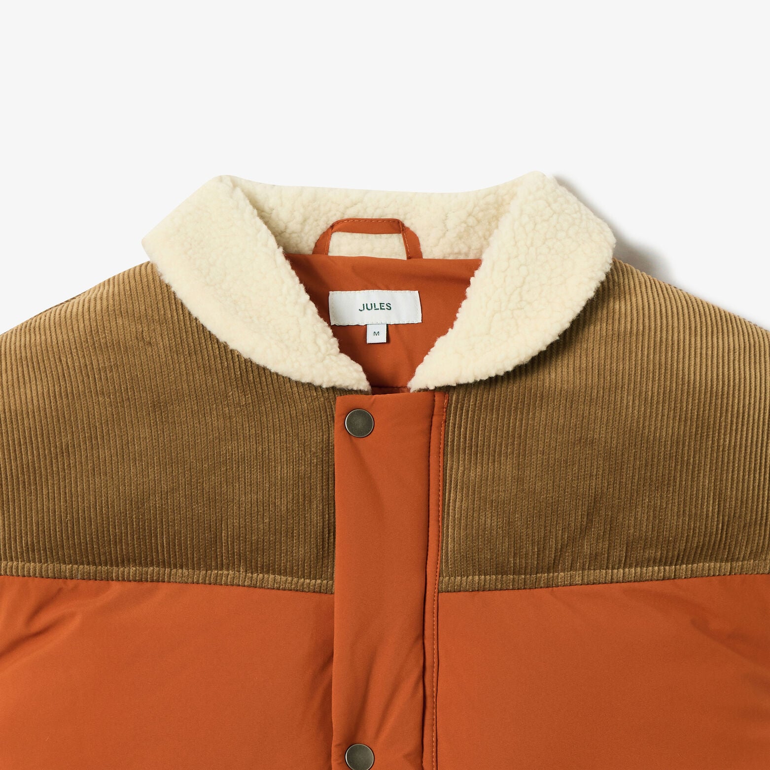 Doudoune sans manches col en sherpa