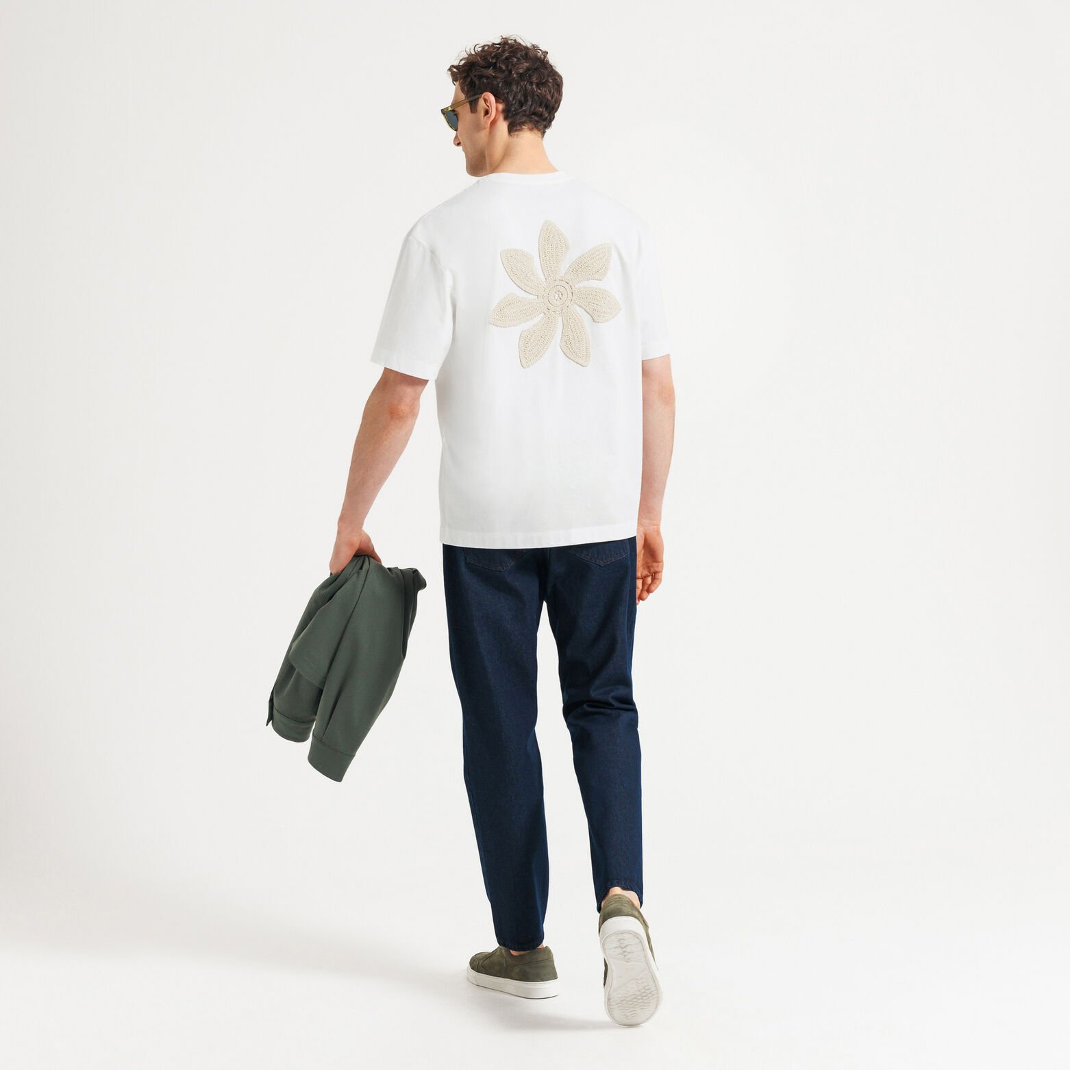 Tee shirt macram&eacute; dos