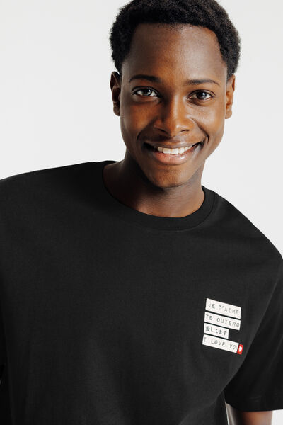 Tee shirt  imprimé Saint-Valentin