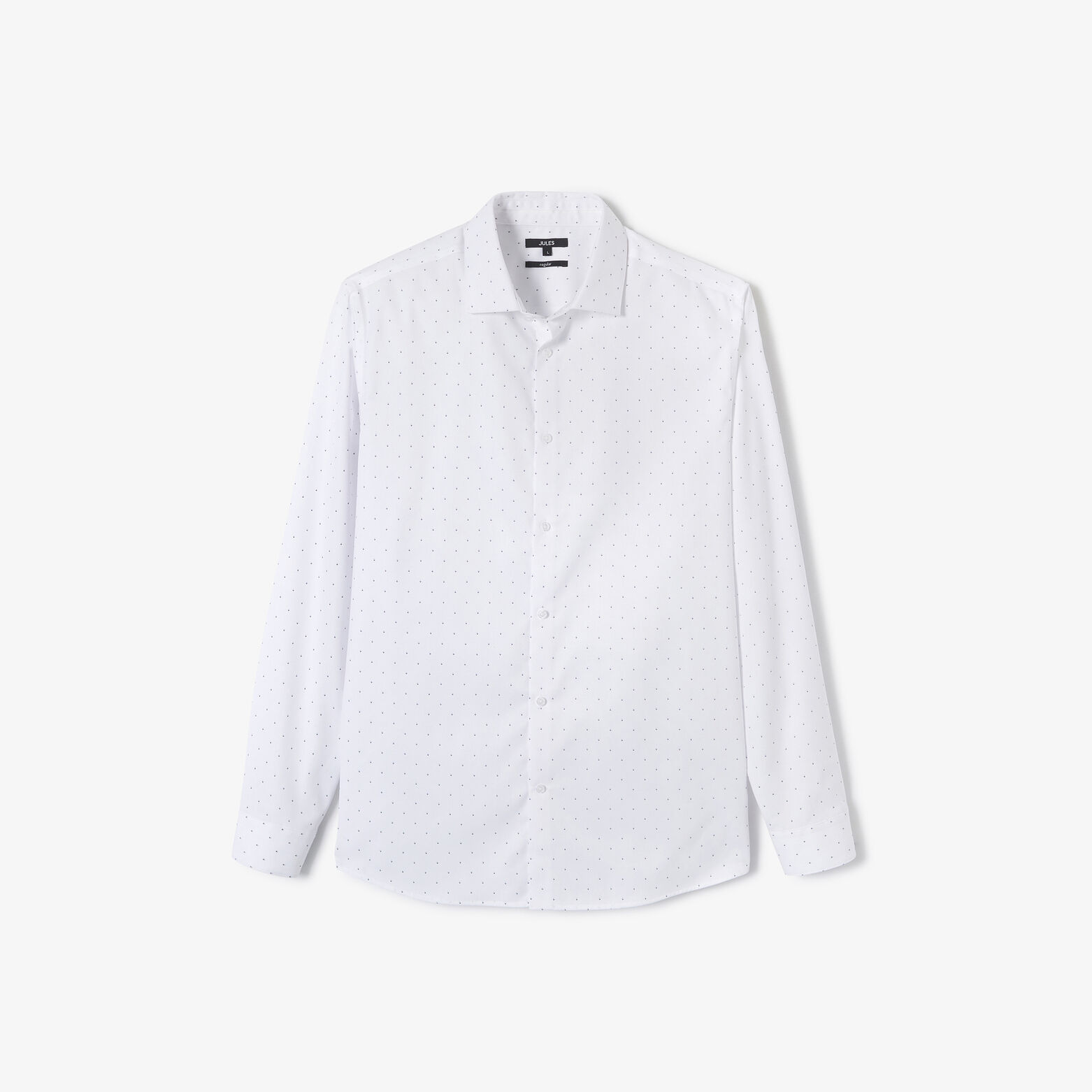 Chemise sans repassage imprimée regular