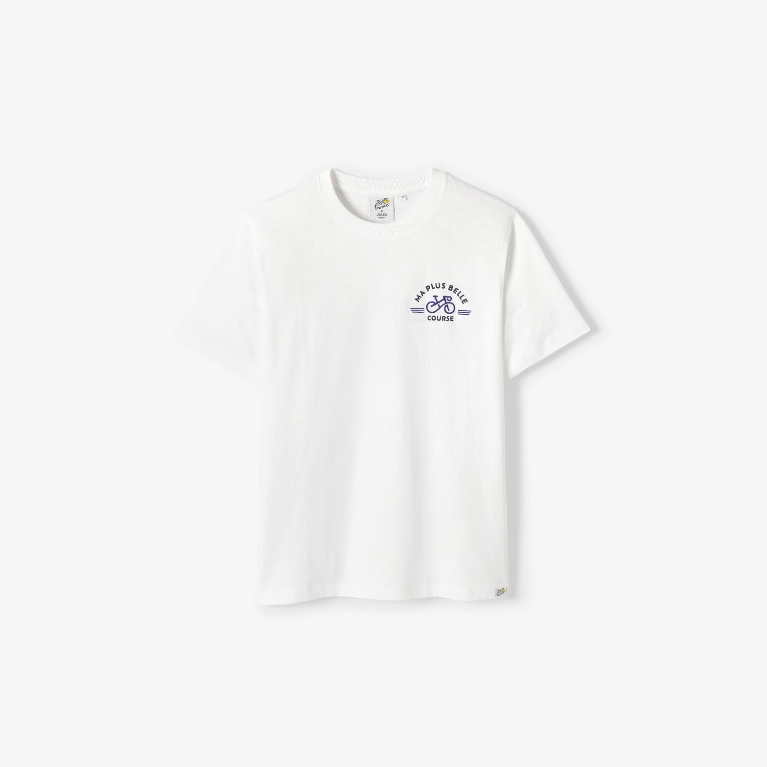 Tee shirt brod&eacute; licence Tour de France