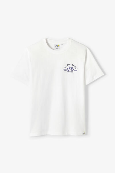 Tee shirt brod&eacute; licence Tour de France