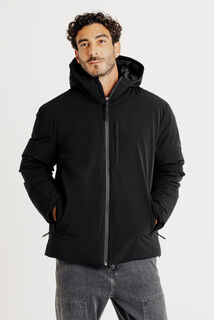 Blouson à capuche zippé
