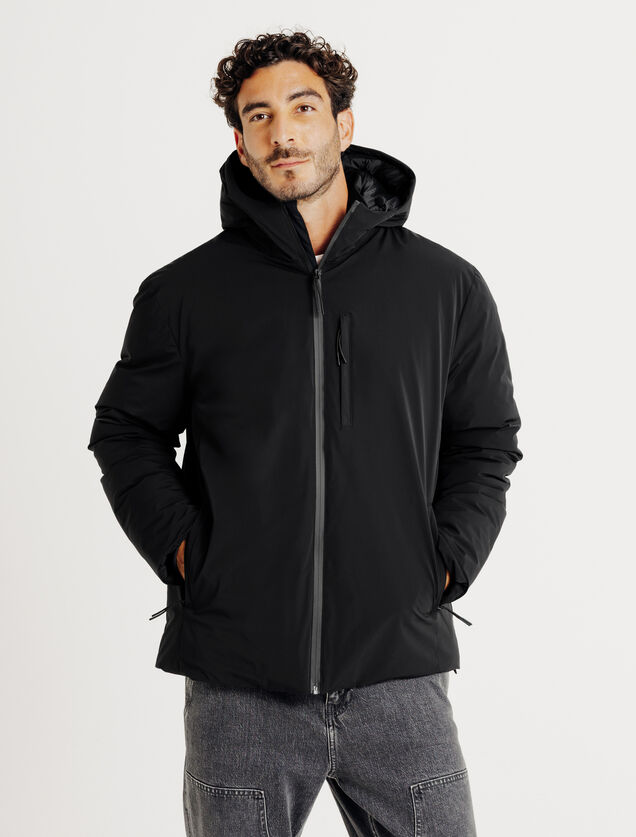 Blouson à capuche zippé