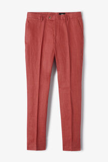 100% linnen kostuumbroek comfort fit
