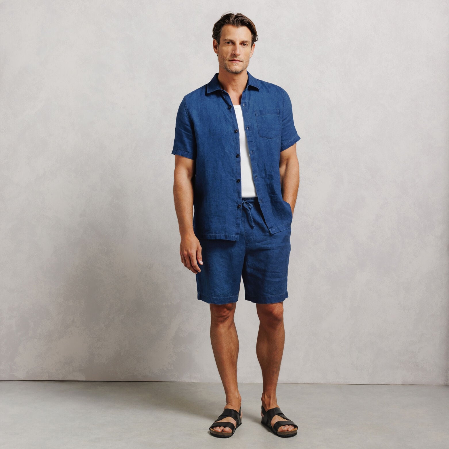 Bermuda taille &eacute;lastiqu&eacute;e