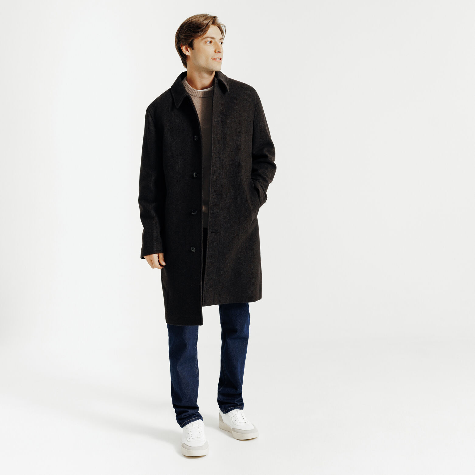 Pull col rond lambswool