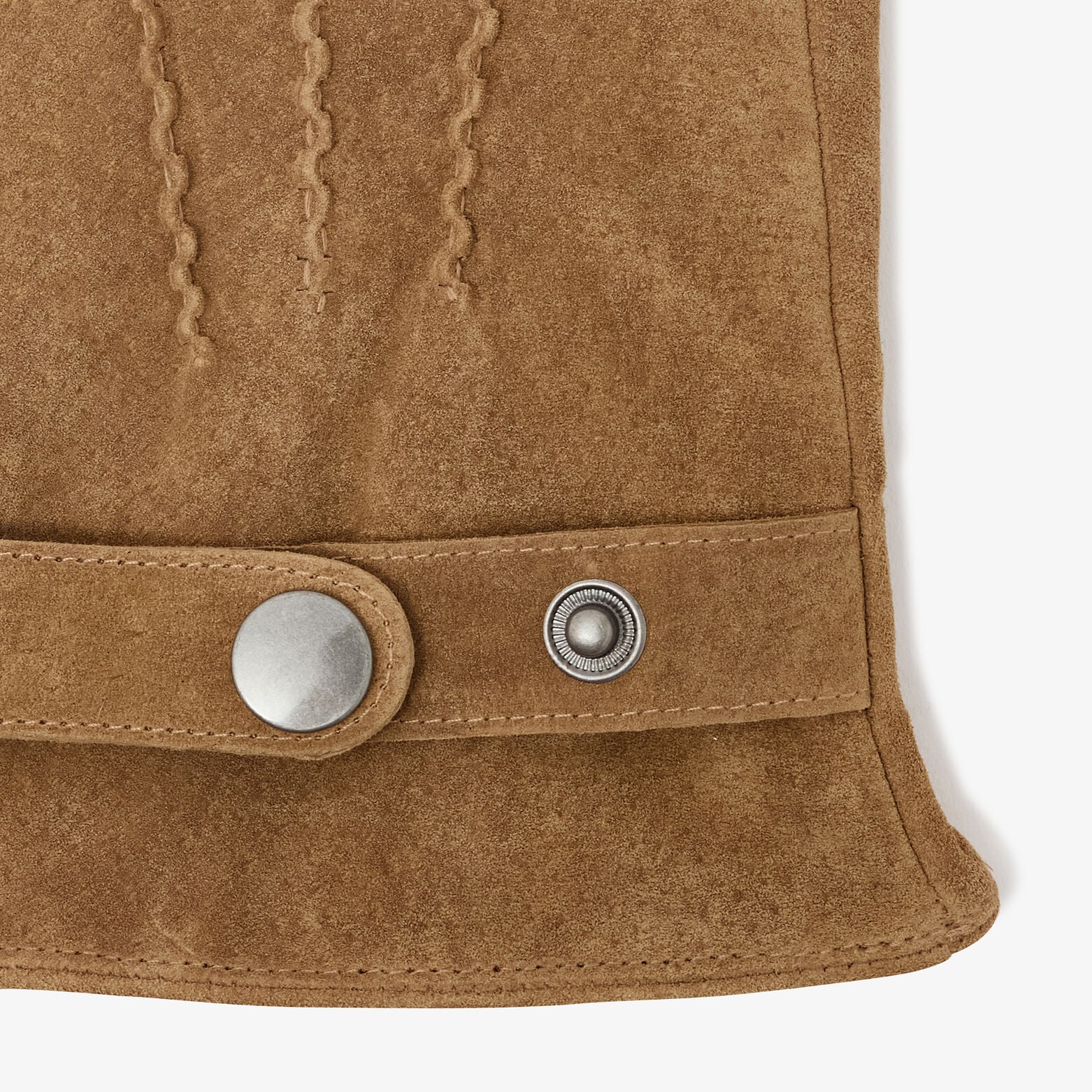 Gant en cuir su&eacute;d&eacute;