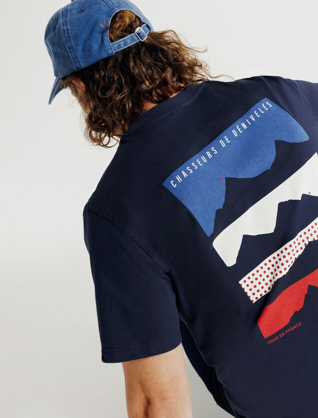 Tee shirt licence Tour de France