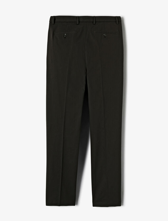 Pantalon chino loose &agrave; plis