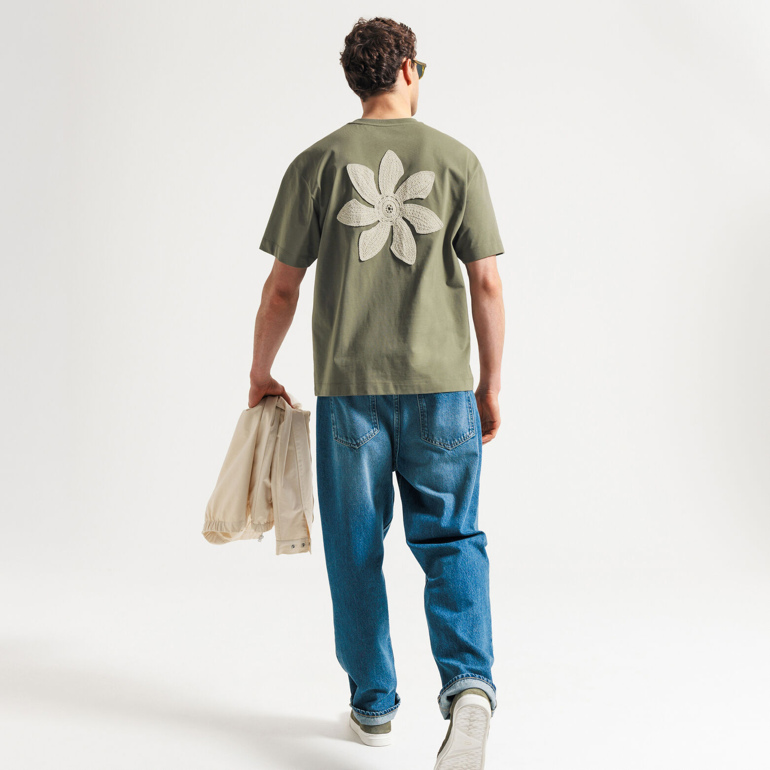 Tee shirt macram&eacute; dos