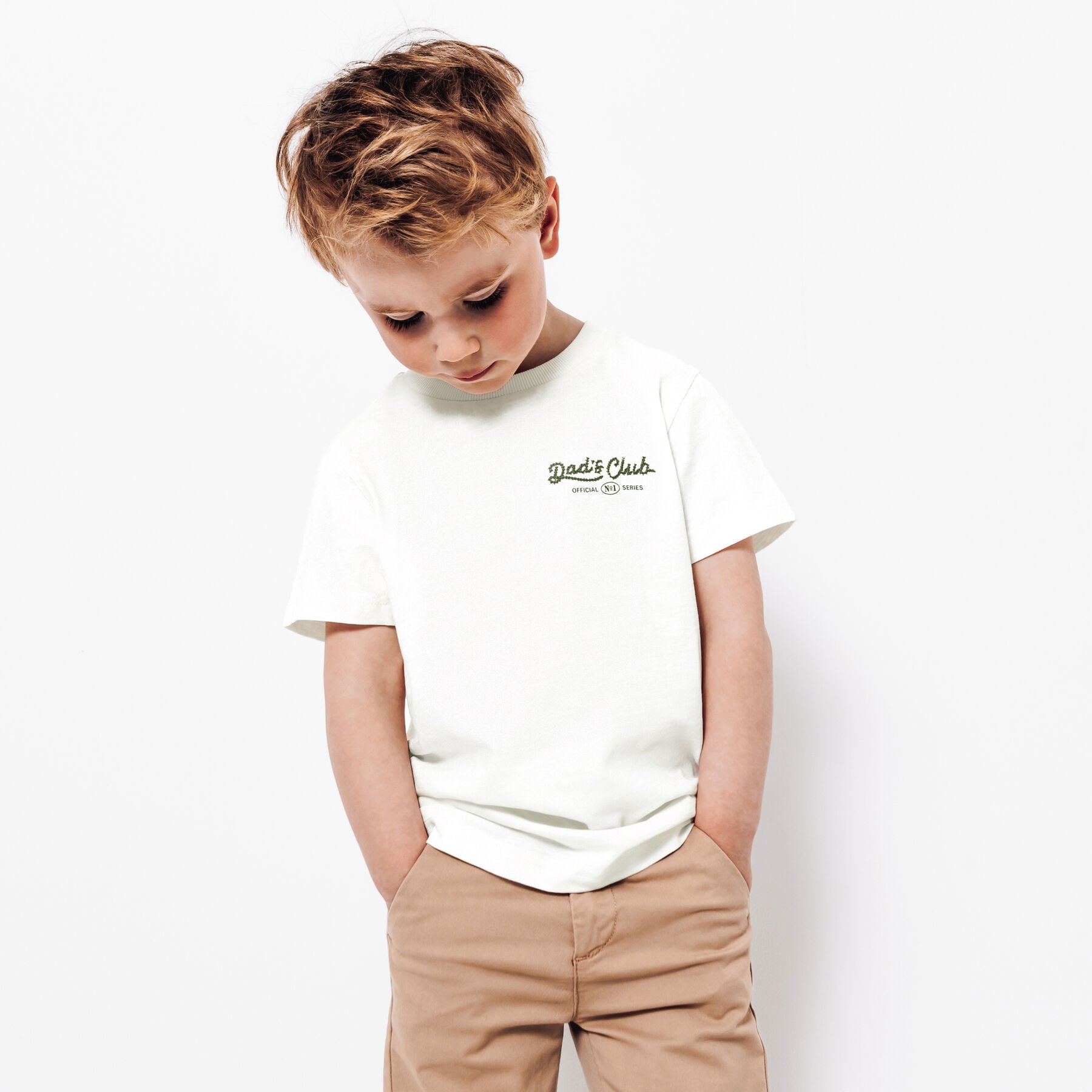 T-shirt Bébé Garçon 'Beau Gosse De Père En Fils' – 100% Coton, Taille 1 An à 5 Ans, Blanc, Fabriqué En UE - 4