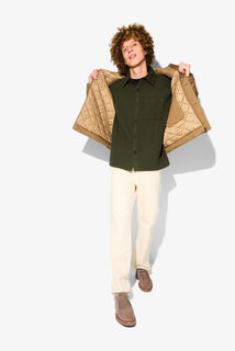 Surchemise en gaze de coton unie