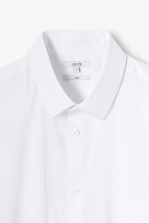 Chemise slim unie coton