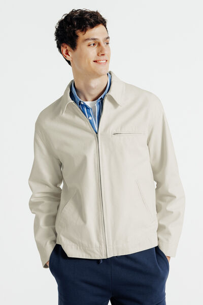 Blouson mi-saison col chemise