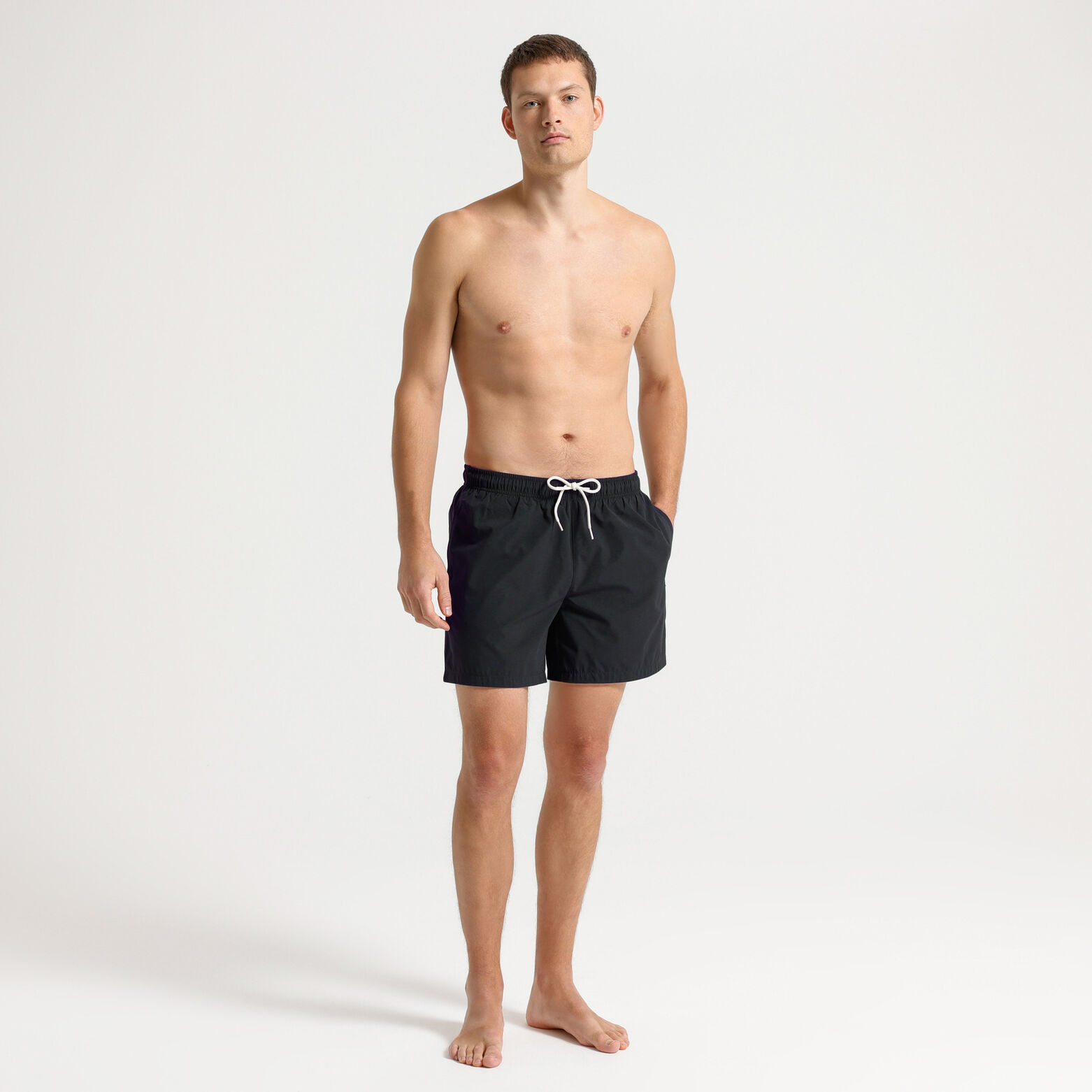 Effen zwemshort 