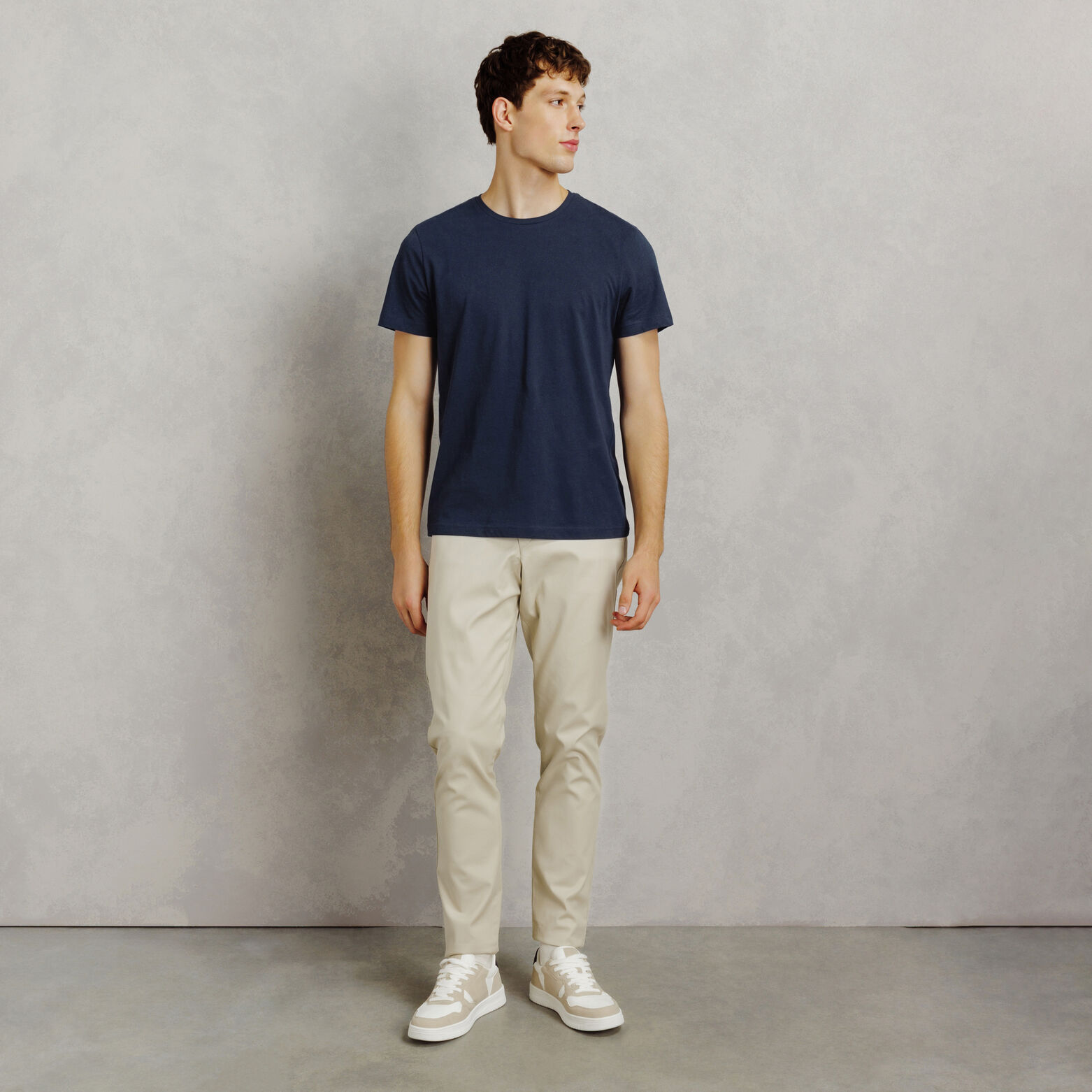 Tee shirt col rond coton majoritaire