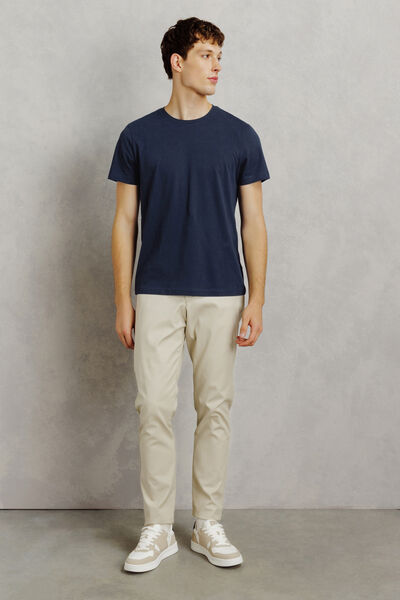 Tee shirt col rond coton majoritaire