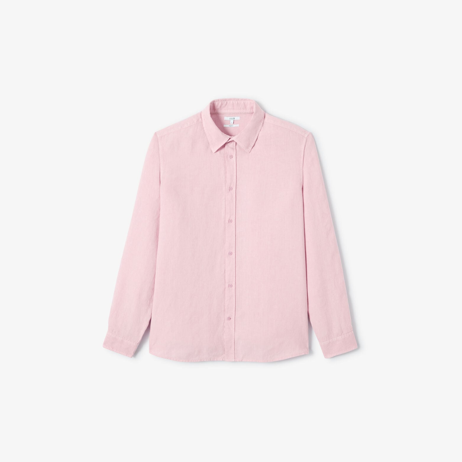 Chemise 100% lin regular unie
