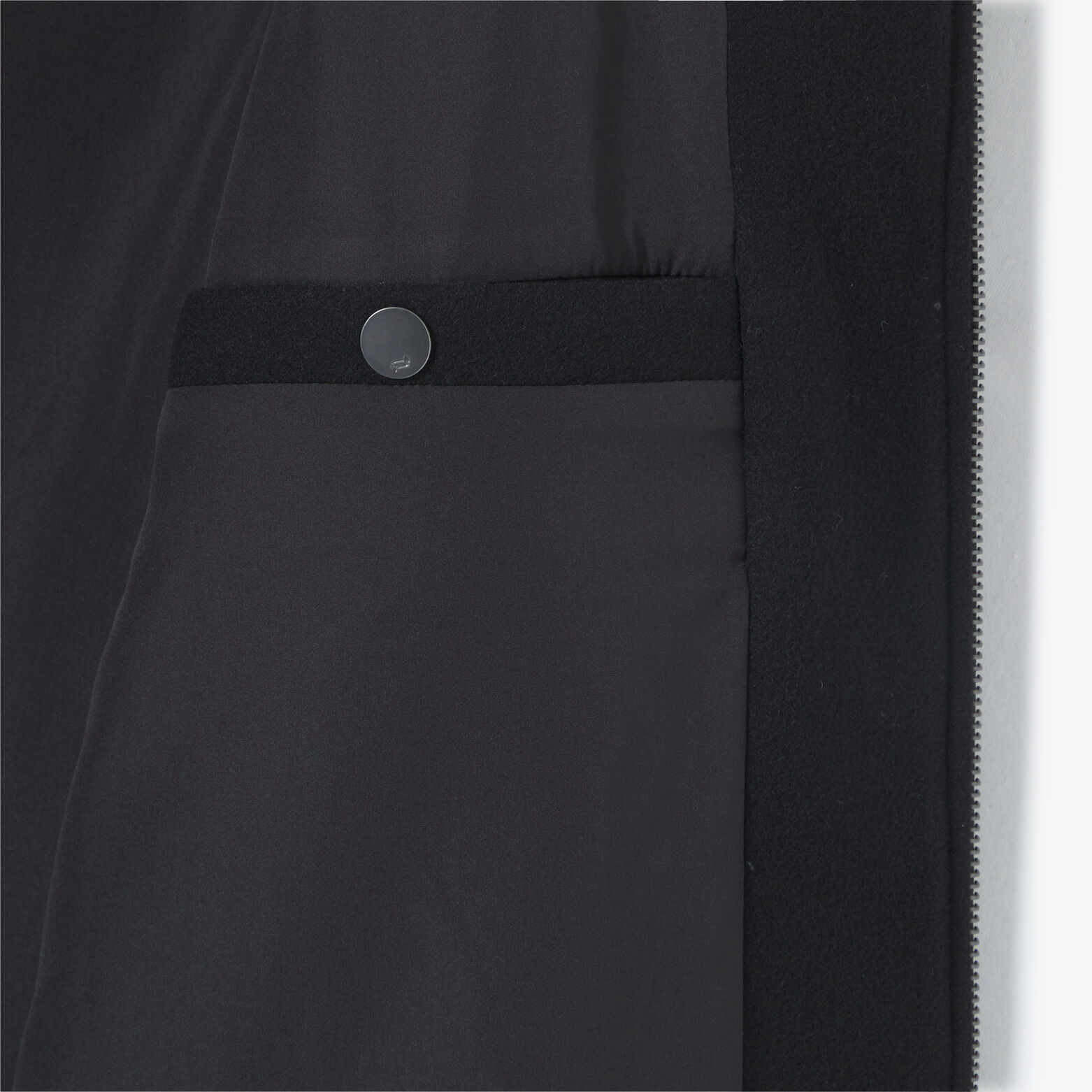 Blouson col chemise zippé