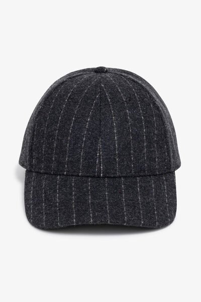Casquette &agrave; rayures