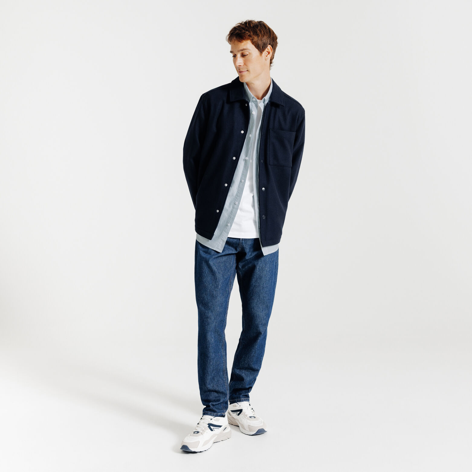 Chemise oxford ray&eacute;e "le parfait by JULES"