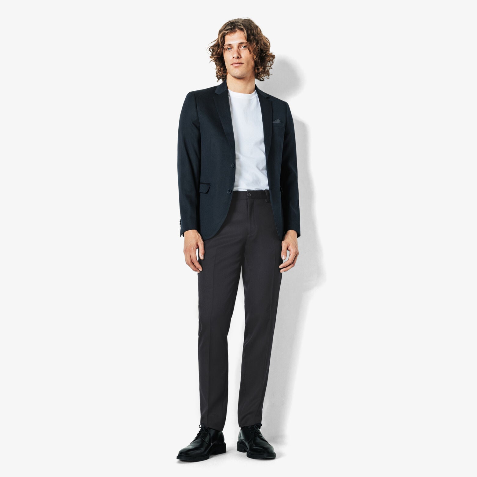 Costume 2 pi&egrave;ces slim - Bleu fonc&eacute;