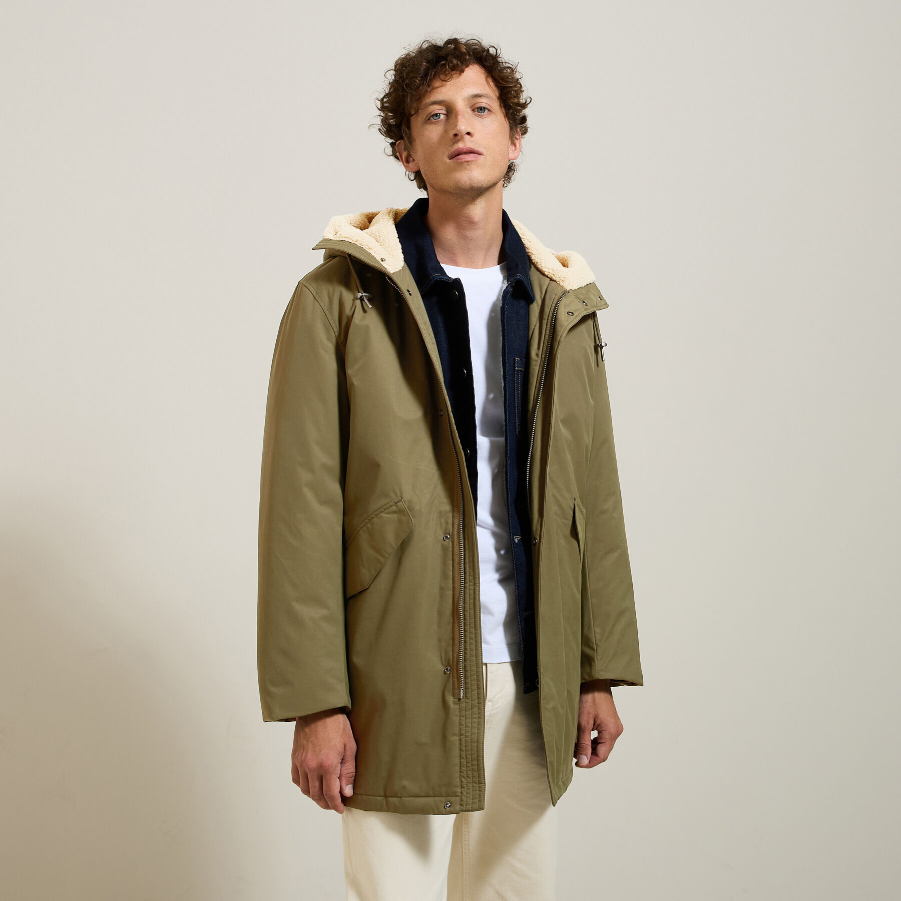 Parka homme longue impermeable Jules