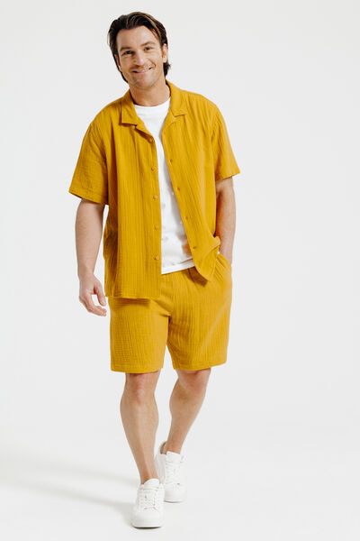 Short en gaze de coton