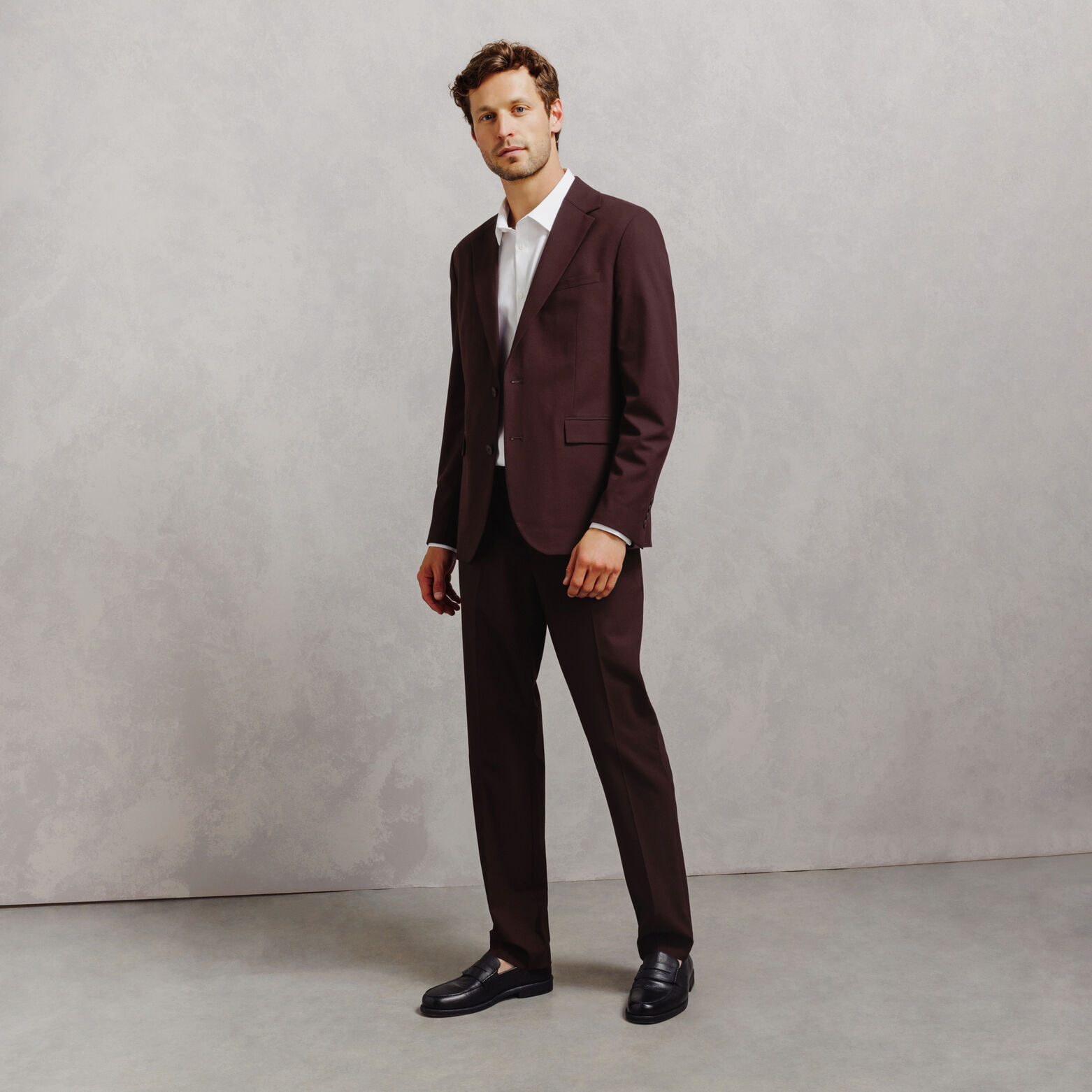 Veste de costume confort unie