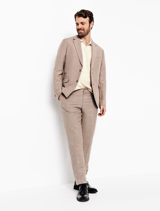 Polo manches courtes rayures verticales