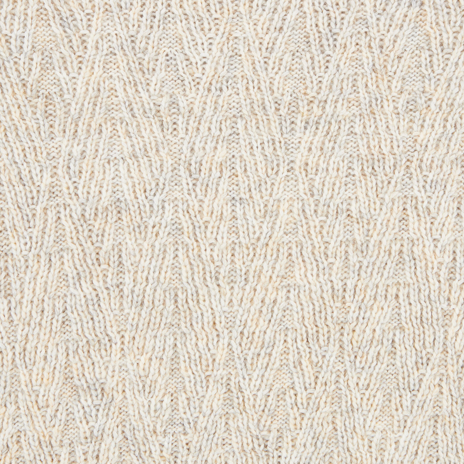 Kabeltrui met ronde hals