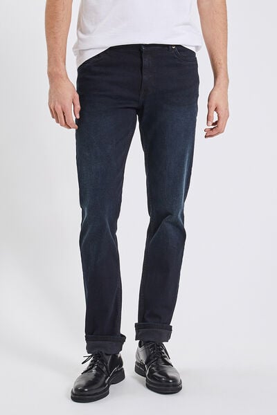 Regular jeans in gerecycled katoen