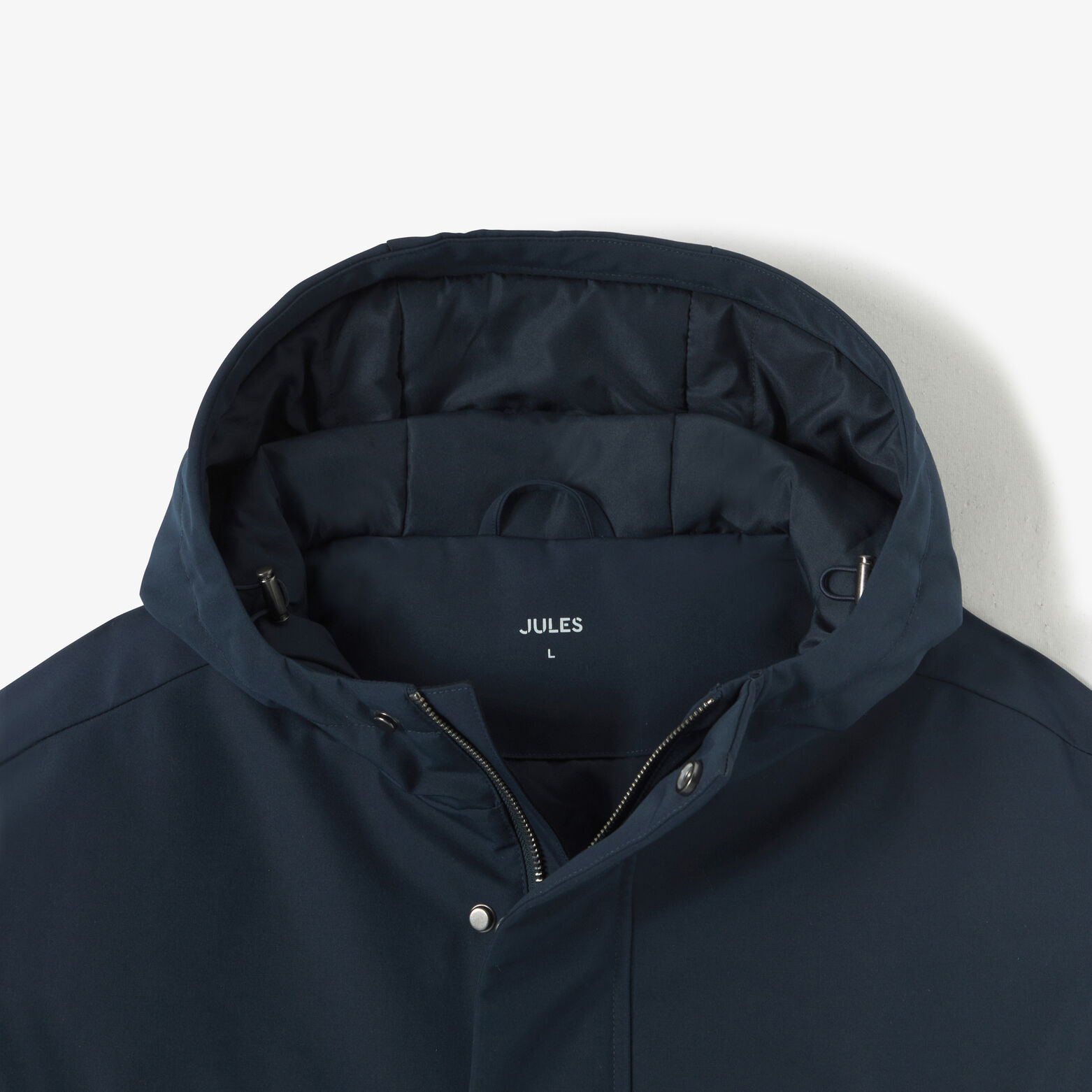 Parka courte à capuche