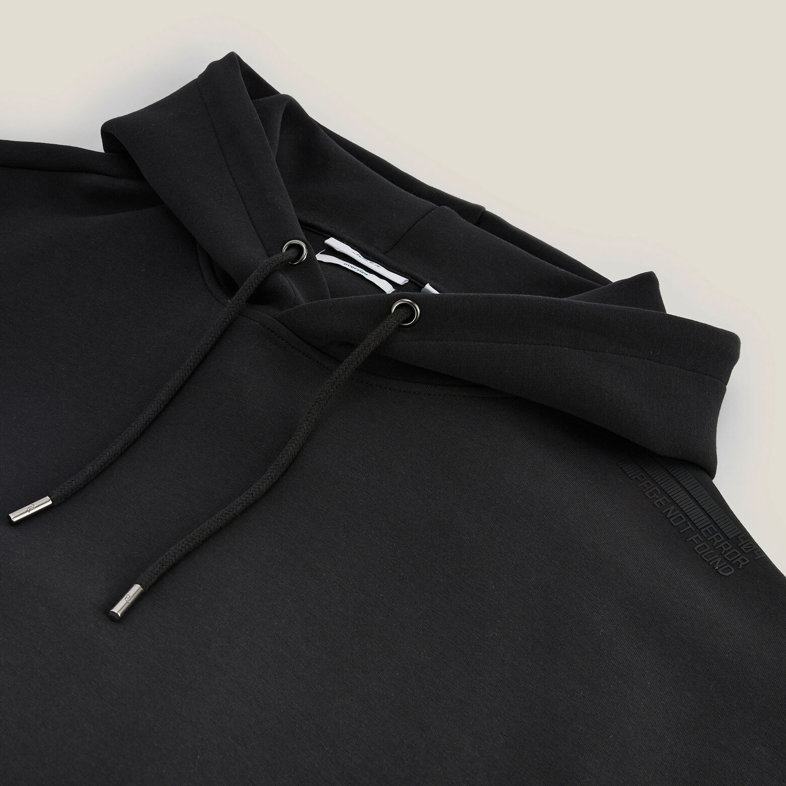 Sweat à capuche oversize bas droit